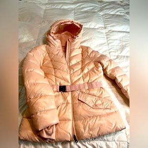 Michael Kors belted, hooded jacket, size medium, new with tags